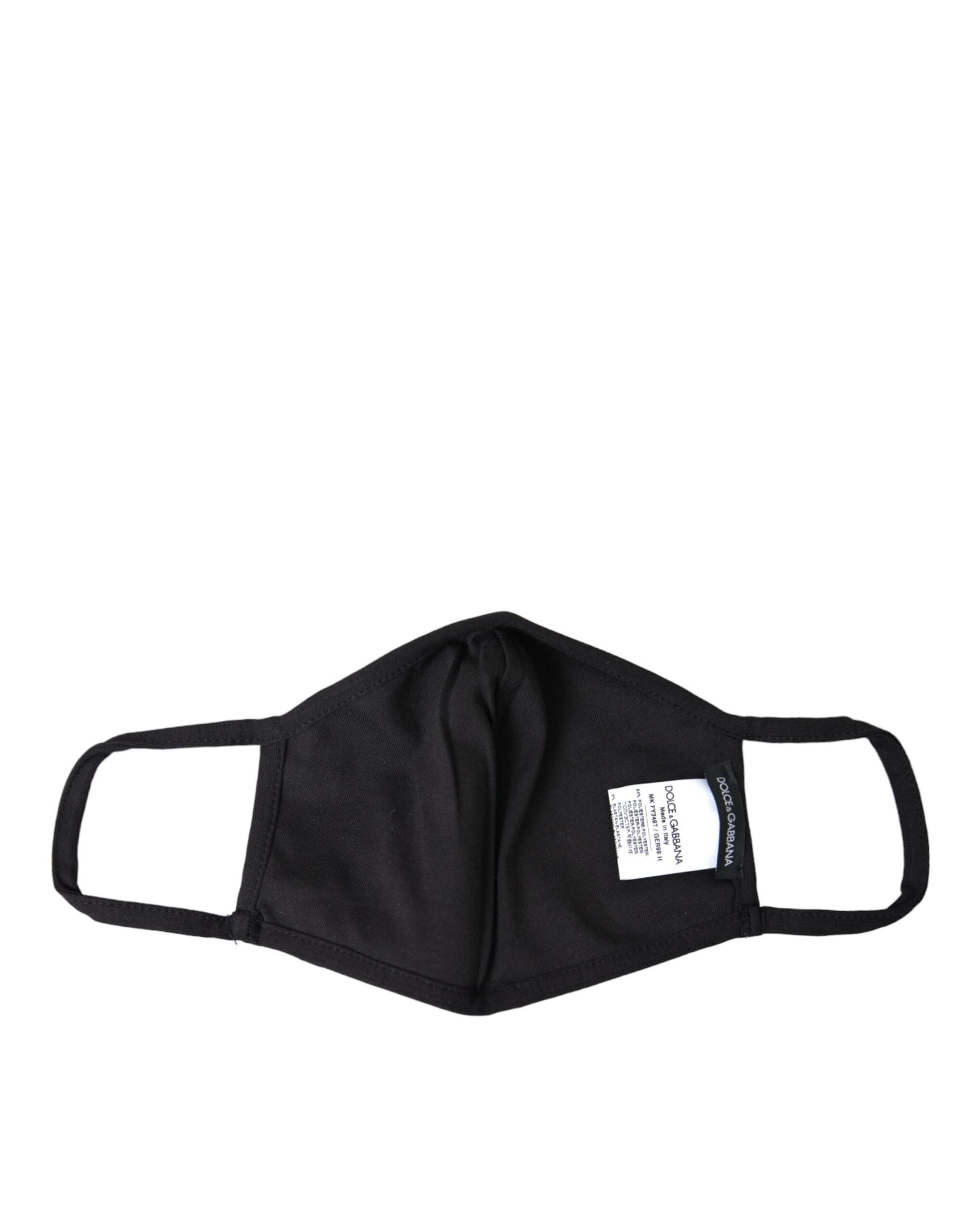 Maschera facciale con elastico per le orecchie con motivo floreale leopardato multicolore