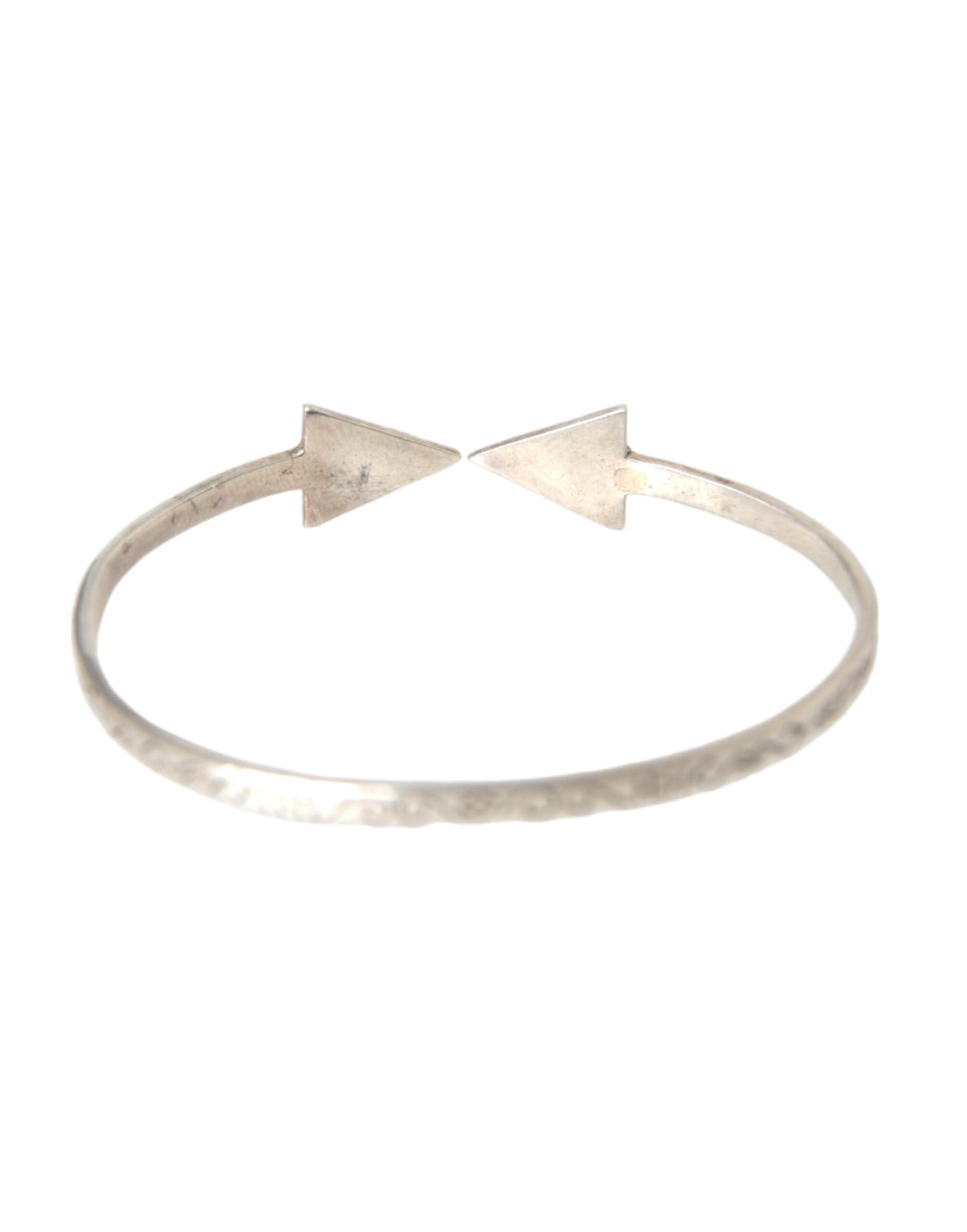 Bracciale rigido Arrow Crystal in argento 925 da donna