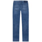 Jeans da uomo in cotone blu