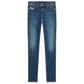 Blue Cotton Jeans & Pant