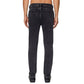 Jeans e pantaloni in cotone nero