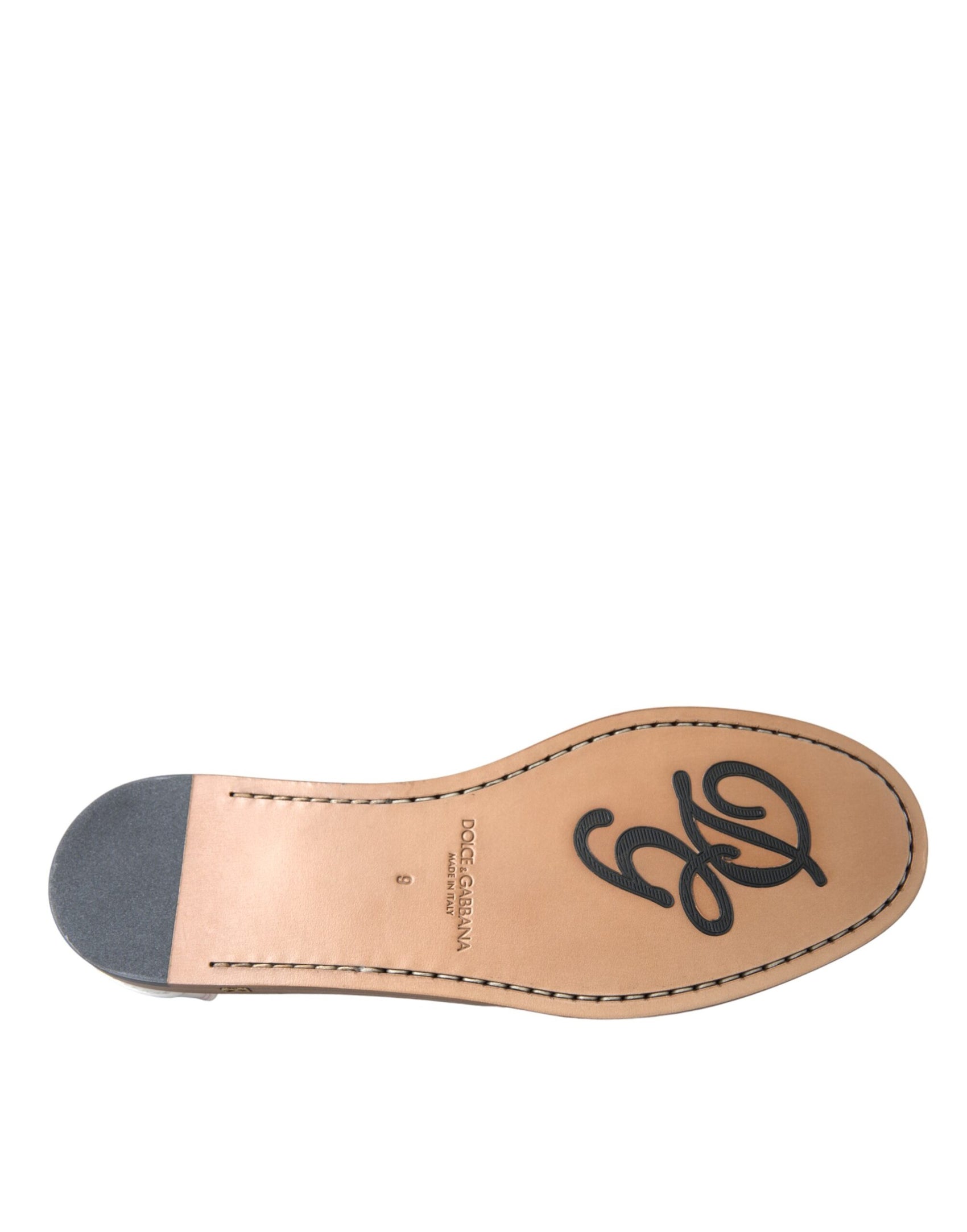 Mocassini Slip On in Pelle Bianca