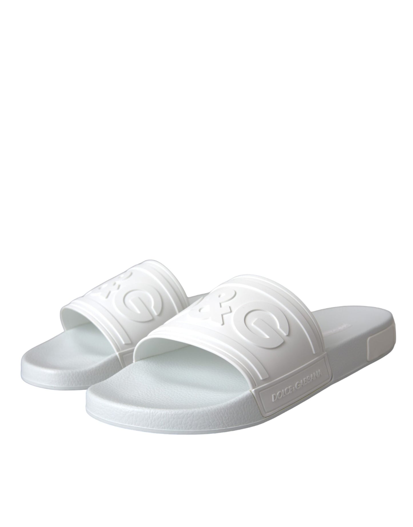 Weiße Gummi-Sandalen, Strandschuhe