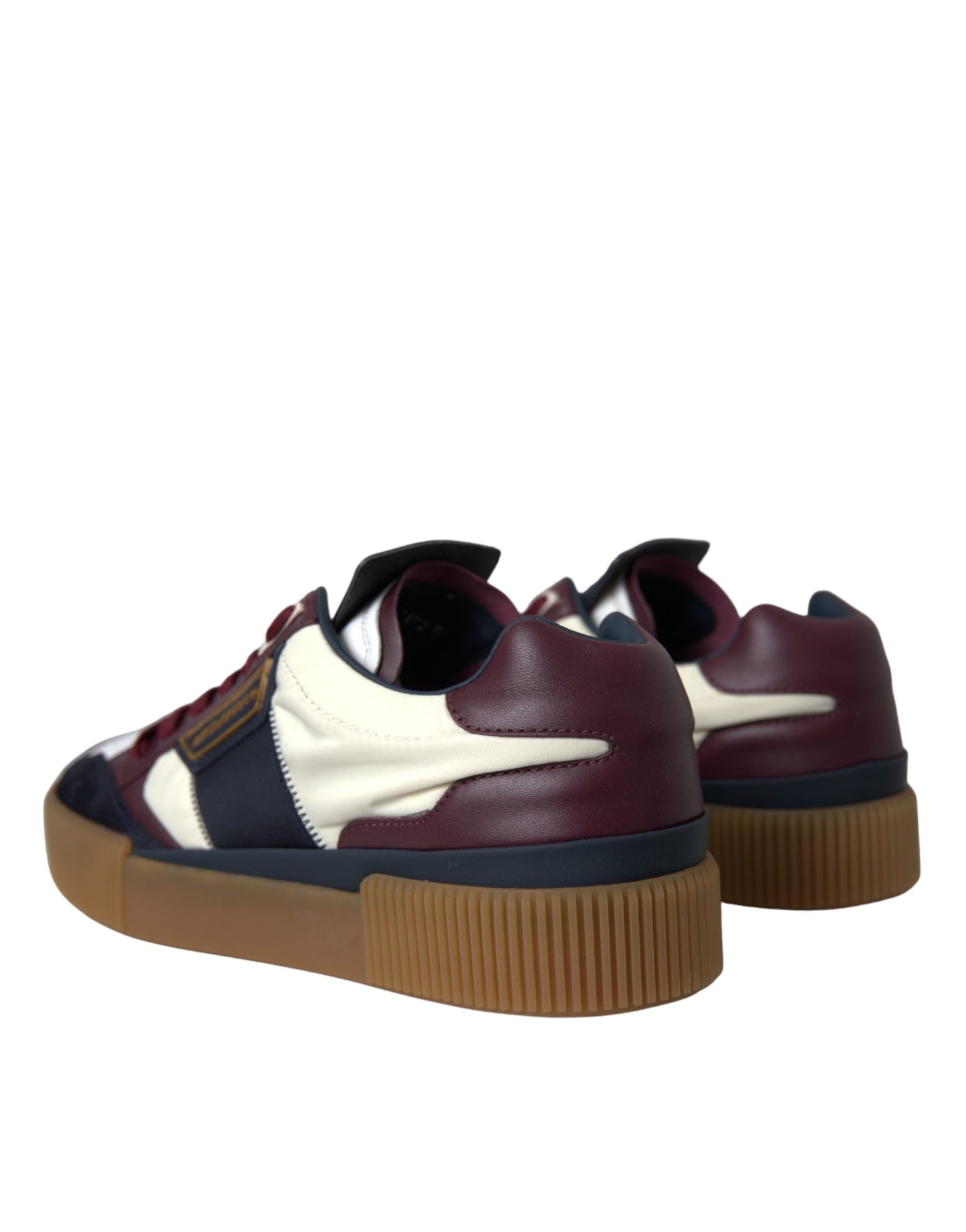 Mehrfarbige Miami Low Top Sneakers aus Leder