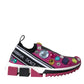 Pink Sorrento Crystals Sneakers Shoes