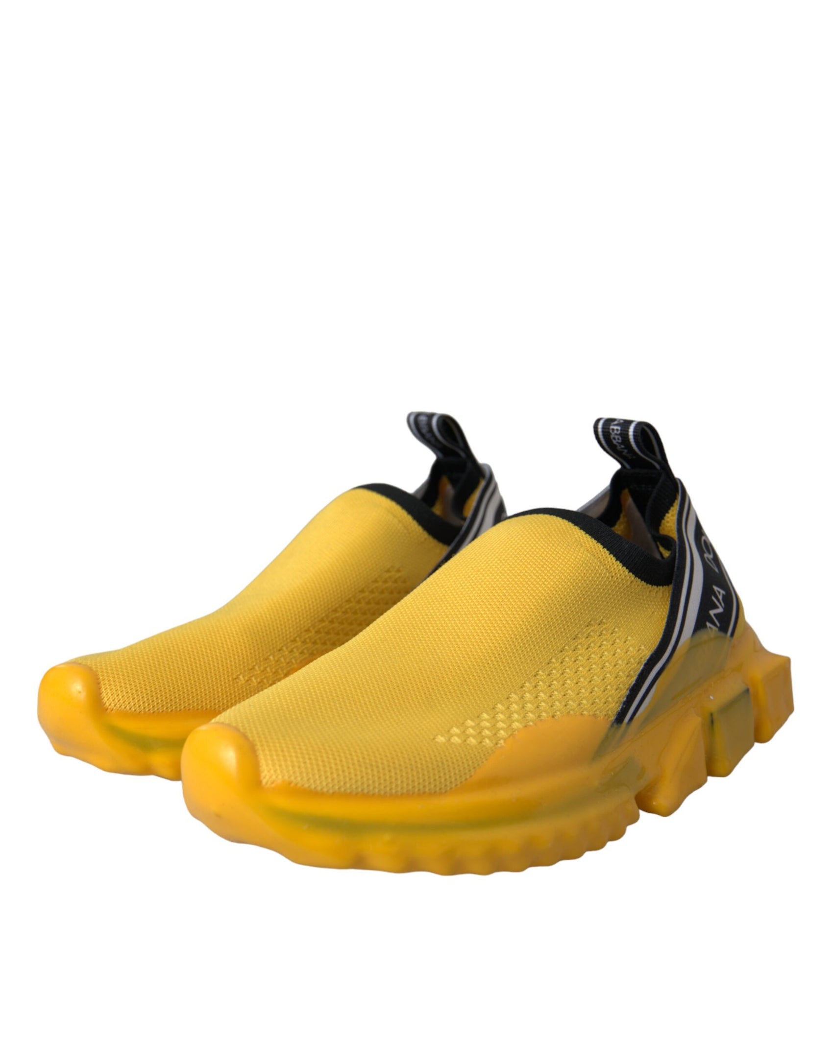 Gelbe Sorrento Slip-On Sneakers Damenschuhe