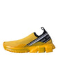 Yellow Sorrento Slip On Sneakers Women Shoes