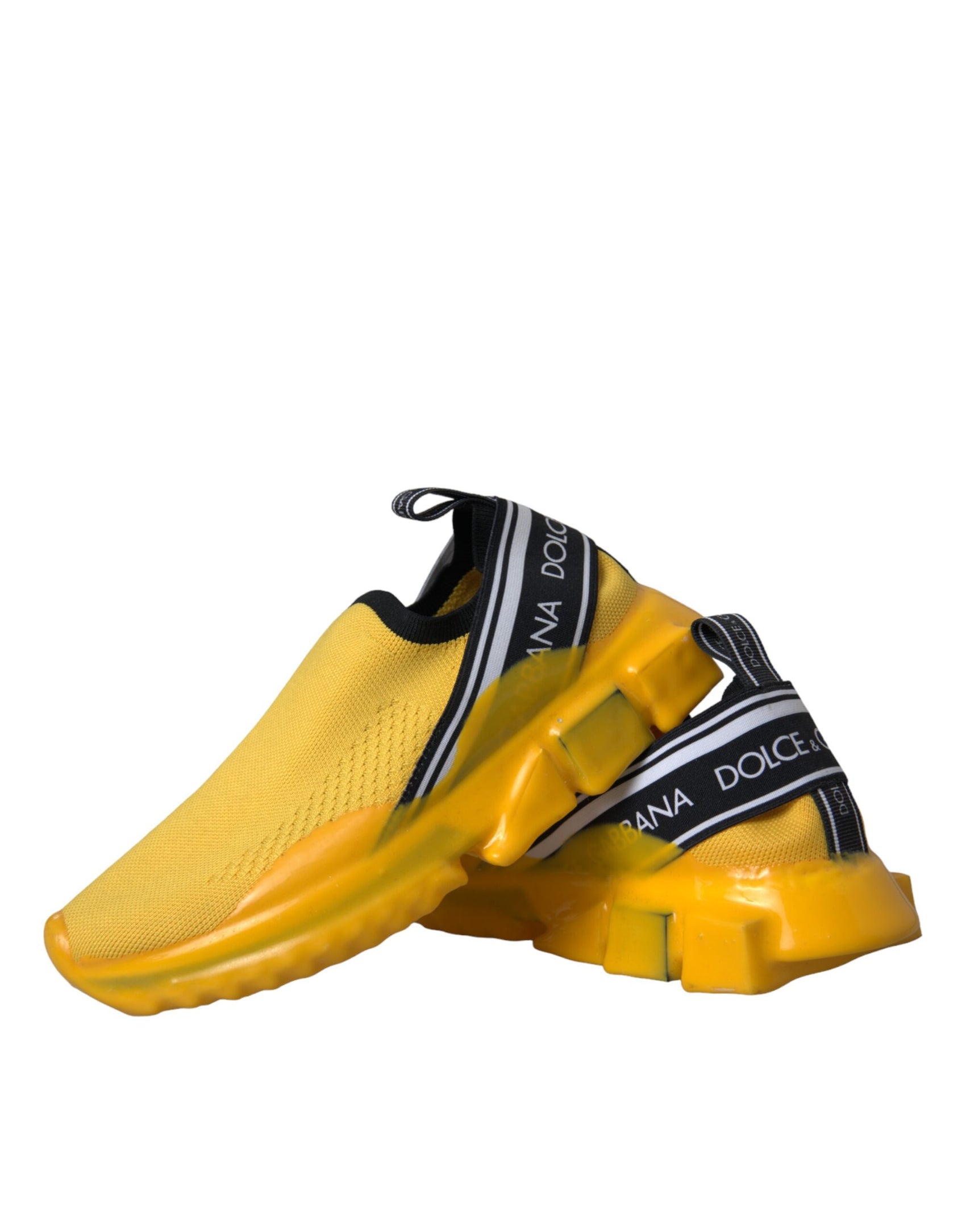 Gelbe Sorrento Slip-On Sneakers Damenschuhe