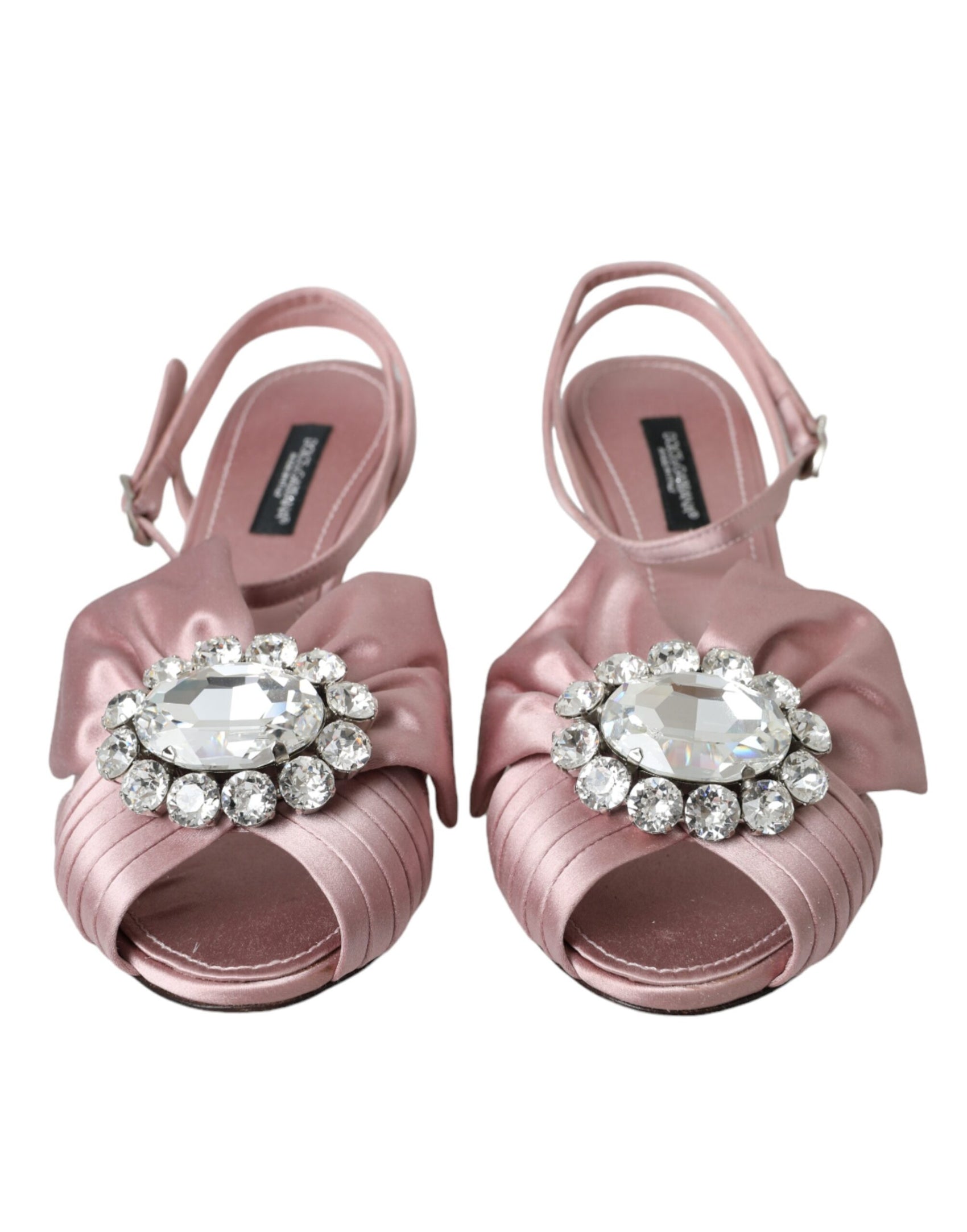 Scarpe con tacco a spillo rosa Keira Crystal