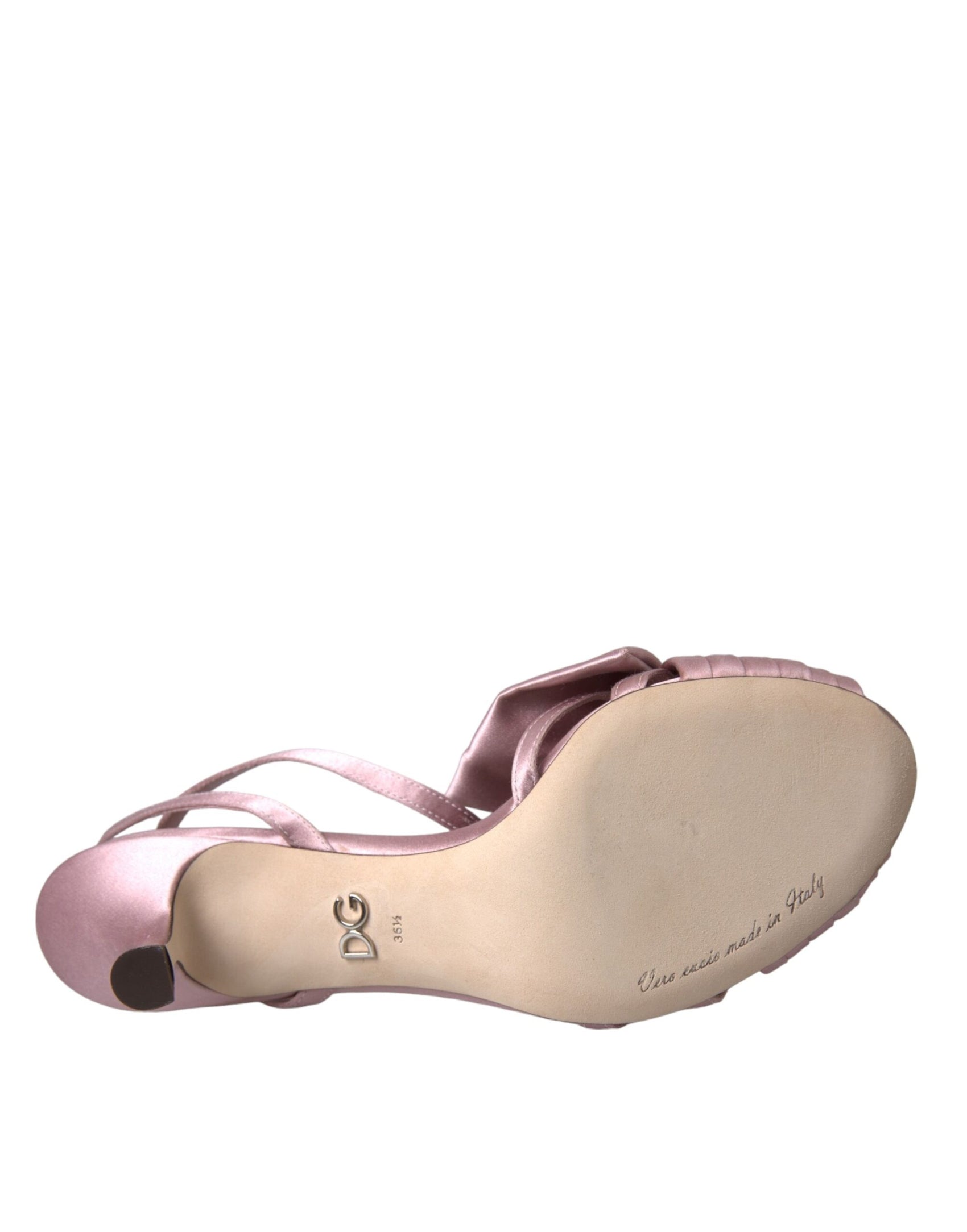 Scarpe con tacco a spillo rosa Keira Crystal