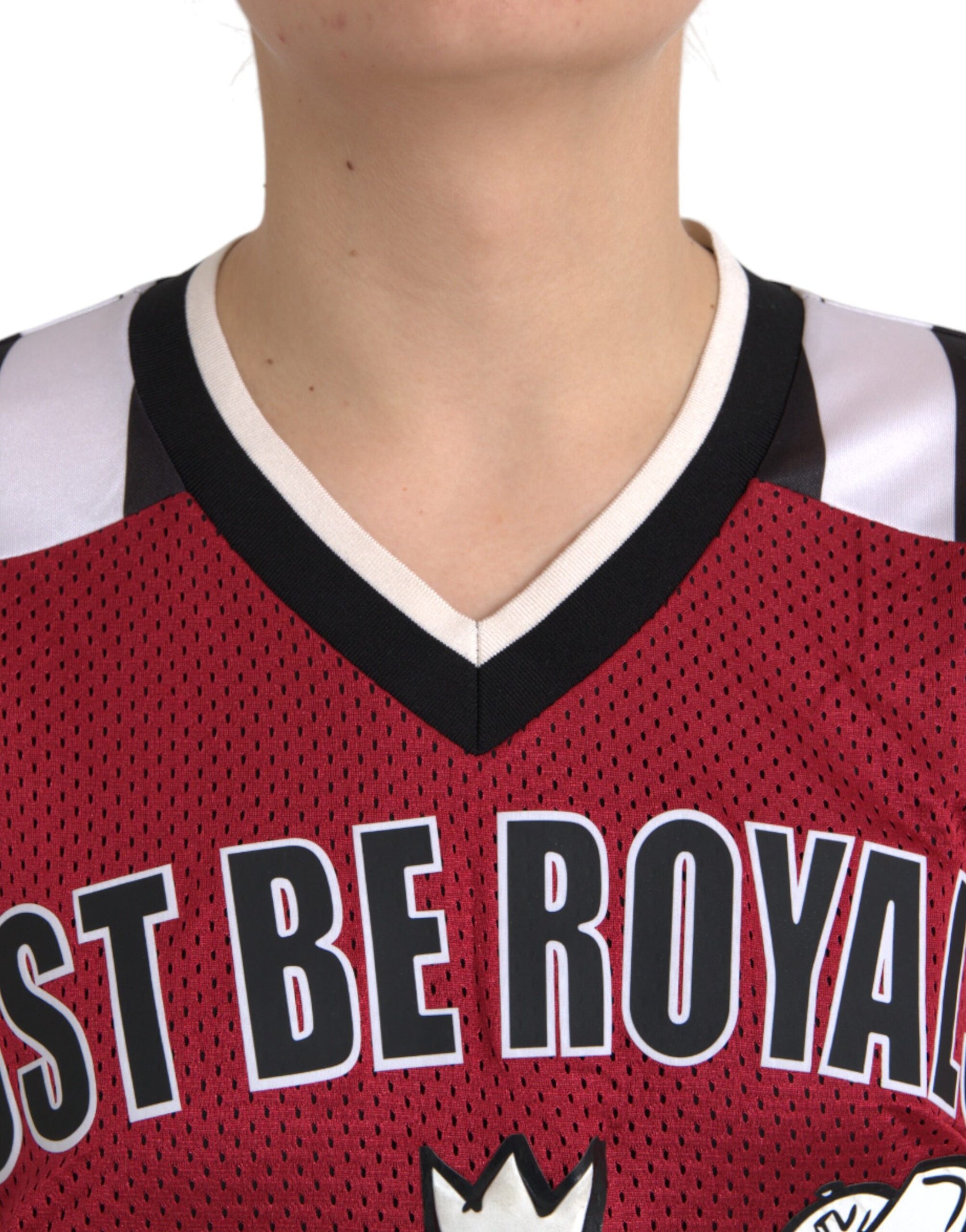 Mehrfarbiges Oversize-T-Shirt mit Royals-Panda