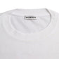 White Cotton Crew Neck Short Sleeves T-shirt