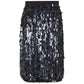 Black Polyester Skirt