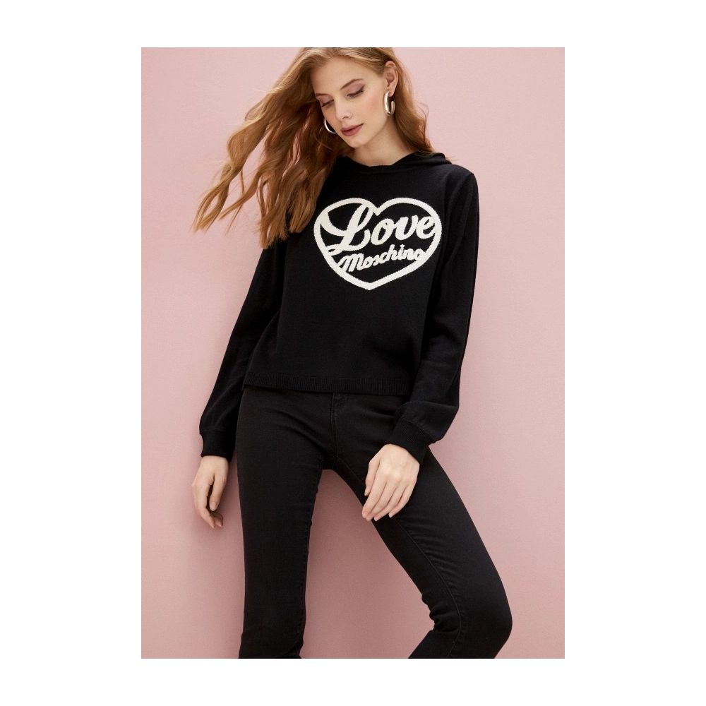 Schwarze Baumwolljeans für Damen