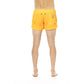 Orange Polyamide Men Swim Short