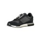 Sneaker da uomo in pelle nera