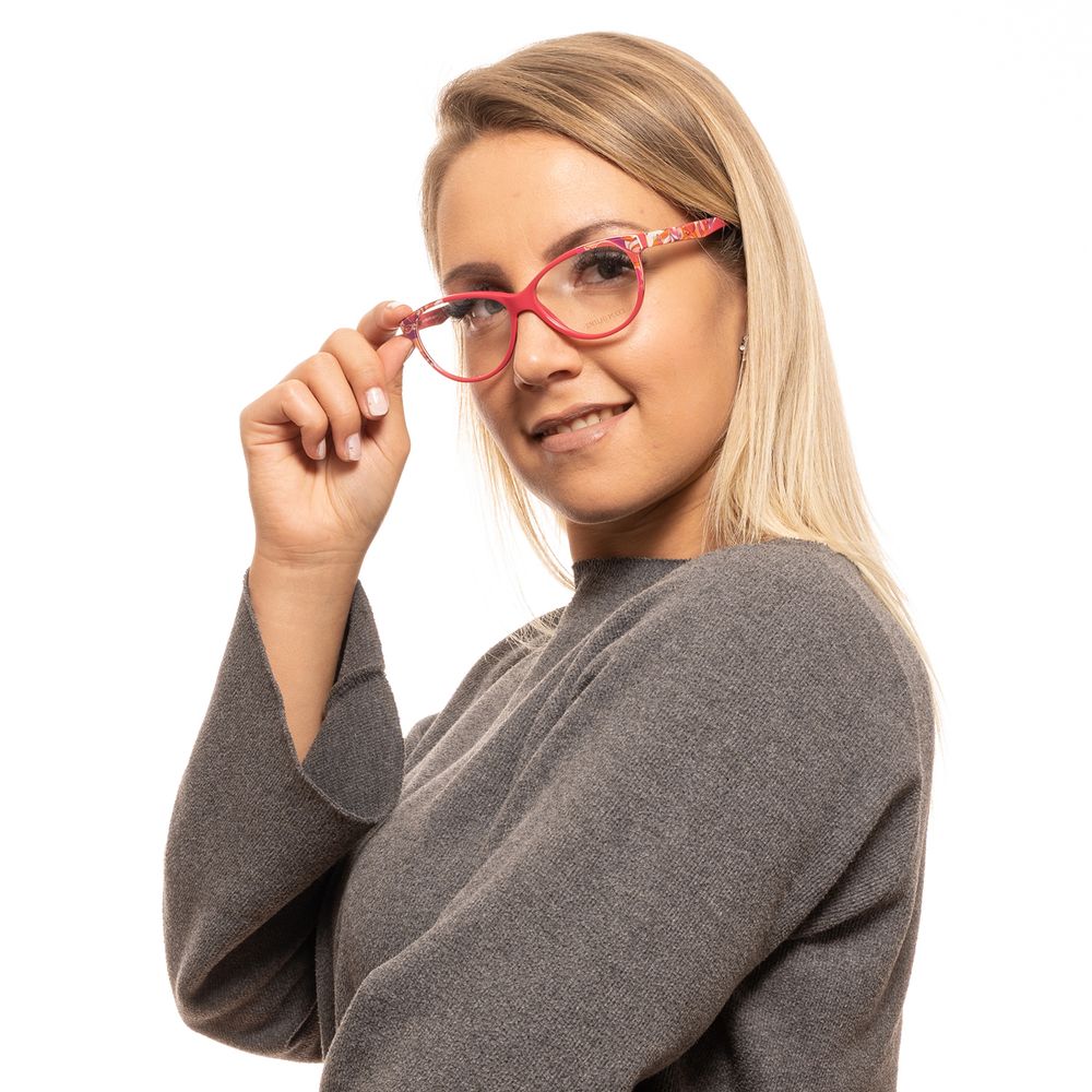 Rote optische Brillenfassungen für Damen