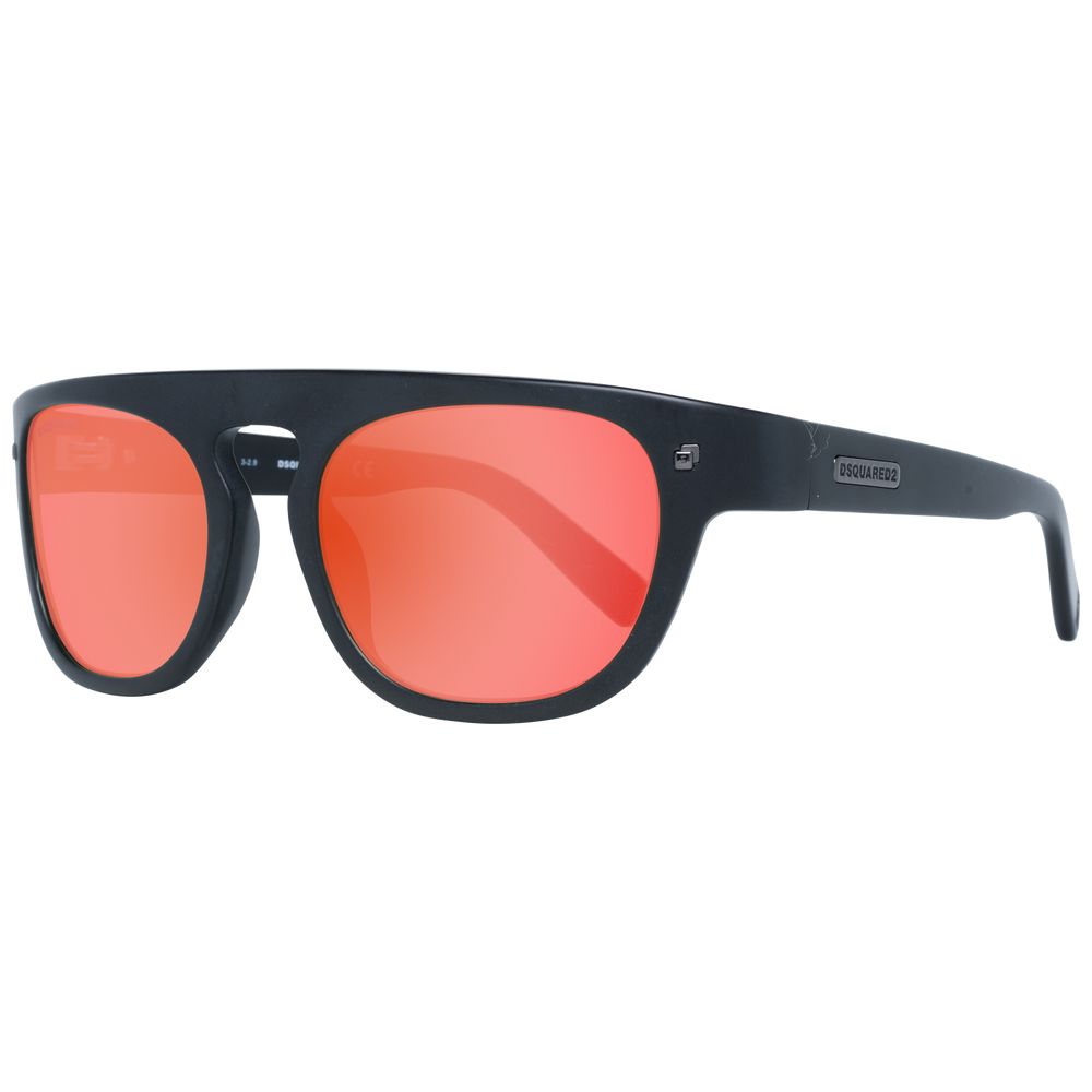 Schwarze Unisex-Sonnenbrille