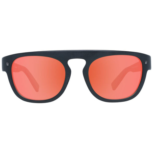 Schwarze Unisex-Sonnenbrille