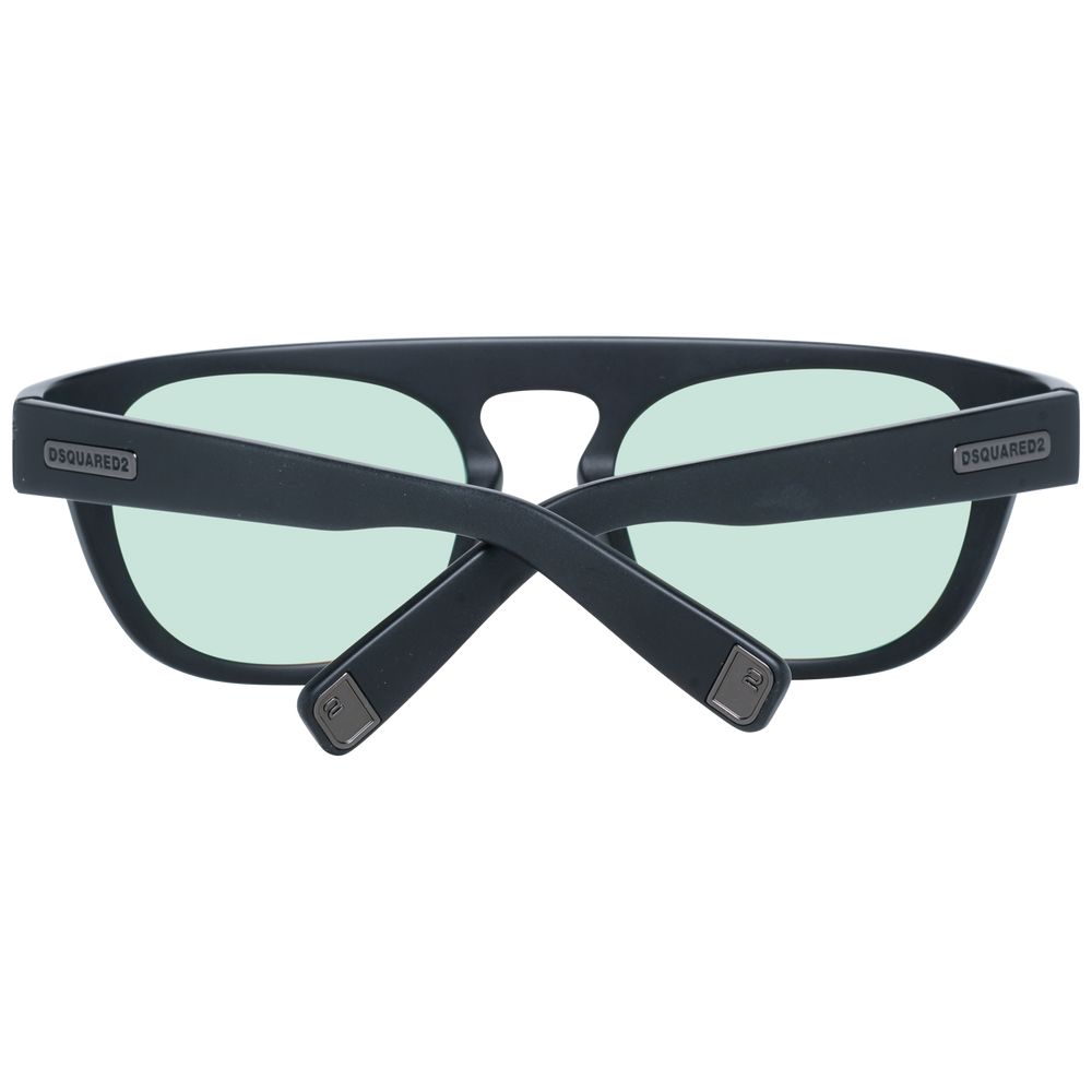 Schwarze Unisex-Sonnenbrille