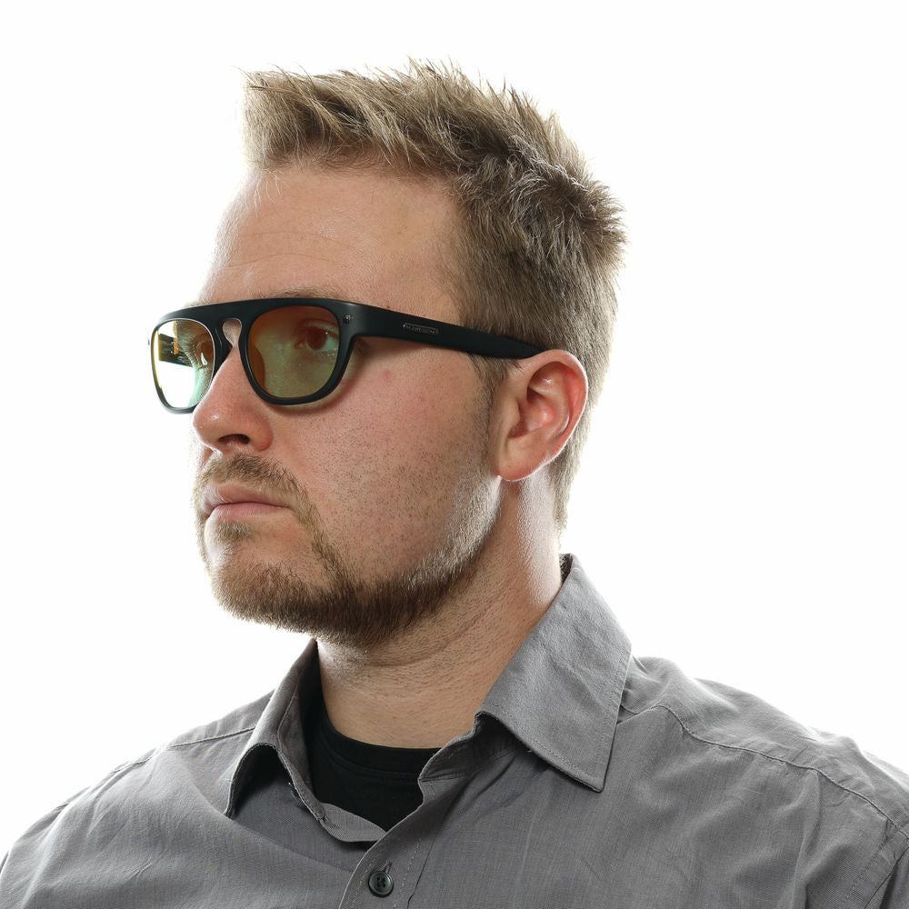 Schwarze Unisex-Sonnenbrille