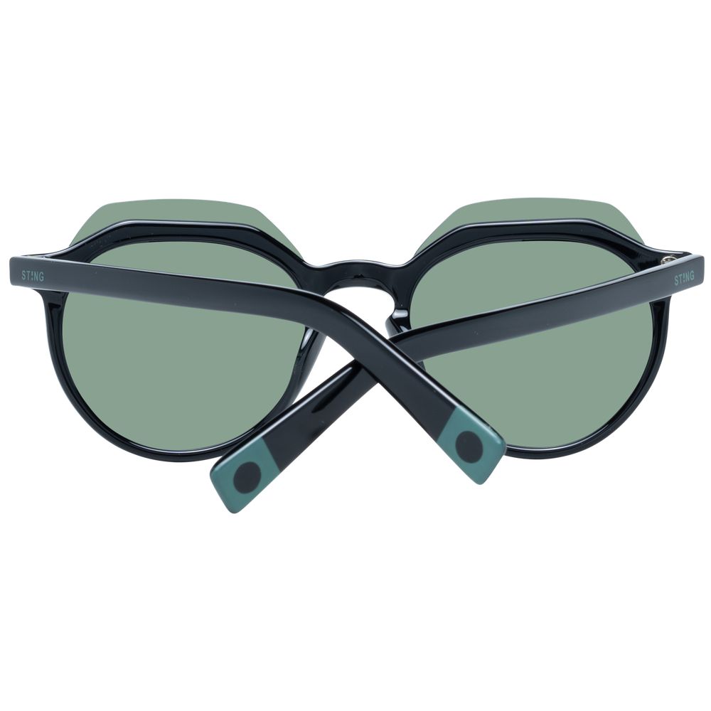 Schwarze Unisex-Sonnenbrille