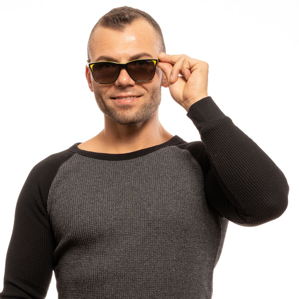 Schwarze Herren Sonnenbrille