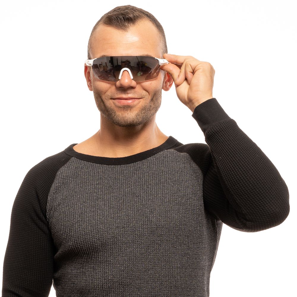 Weiße Herren Sonnenbrille