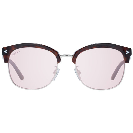 Braune Unisex-Sonnenbrille