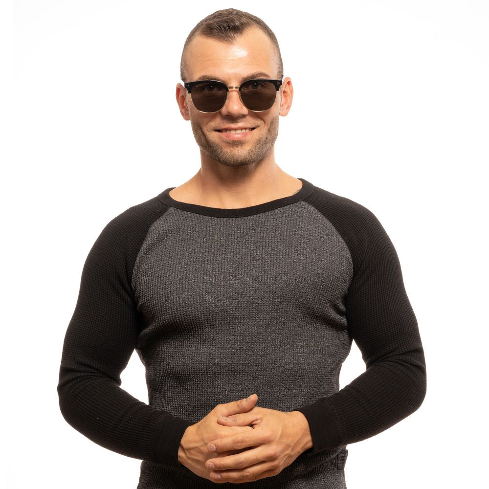 Schwarze Herren Sonnenbrille