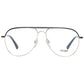 Gold Women Optical Frames