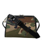 Multicolor Camouflage Patchwork Crossbody Bag