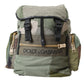 Military Green Patchwork Rucksack Backpack Bag