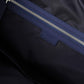 Blue Nylon Calfskin Hand Shoulder Duffel Bag