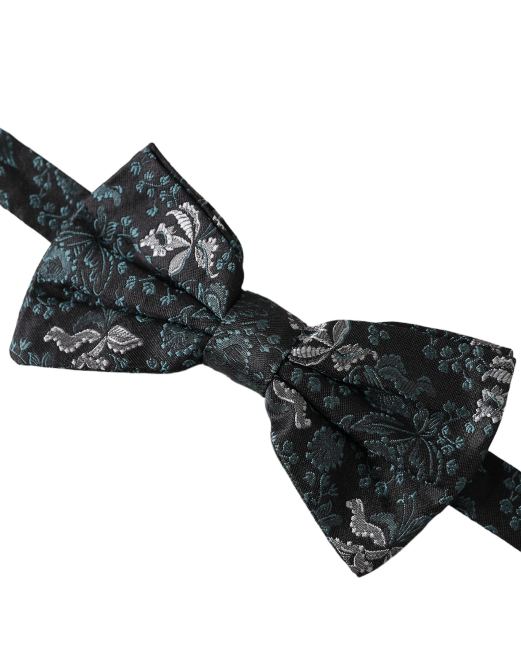 Papillon regolabile da uomo in seta con fantasia floreale multicolore