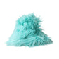 Mint Green Acrylic Fur Womens Bucket Hat