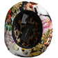Cappello da donna a tesa larga Fedora patchwork multicolore