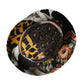 Cappello da donna a tesa larga Fedora patchwork multicolore