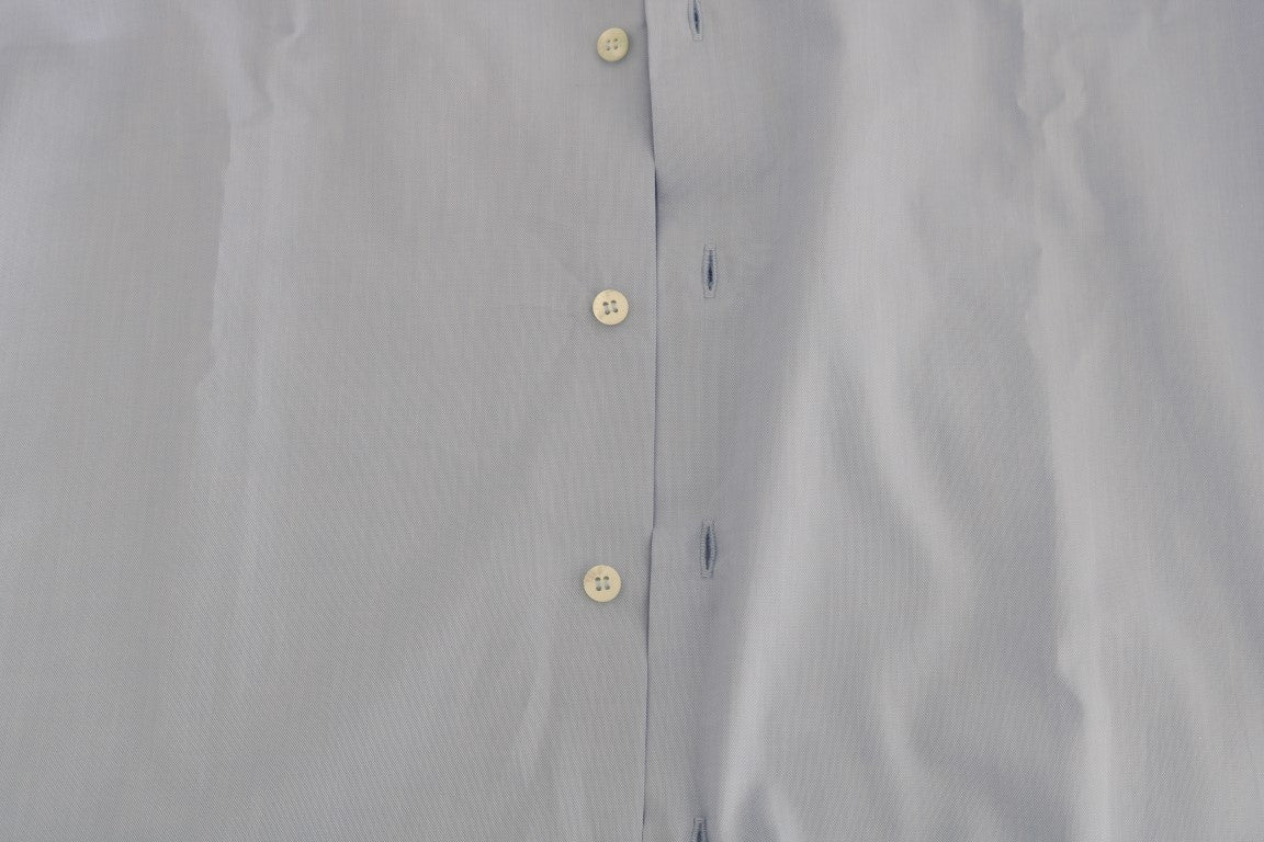 Light Blue Cotton Dress Shirt