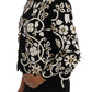 Floral Embroidered Crystal Wool Coat Jacket