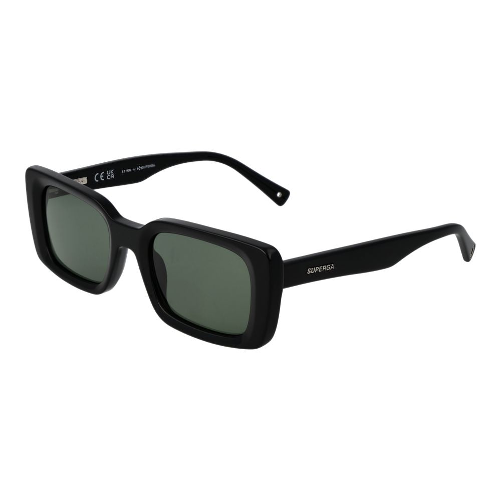 Schwarze Unisex-Sonnenbrille