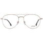 Gold Unisex Optical Frames