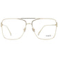 Gold Women Optical Frames