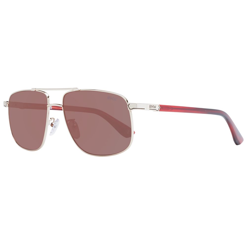 Roségoldene Herren-Sonnenbrille