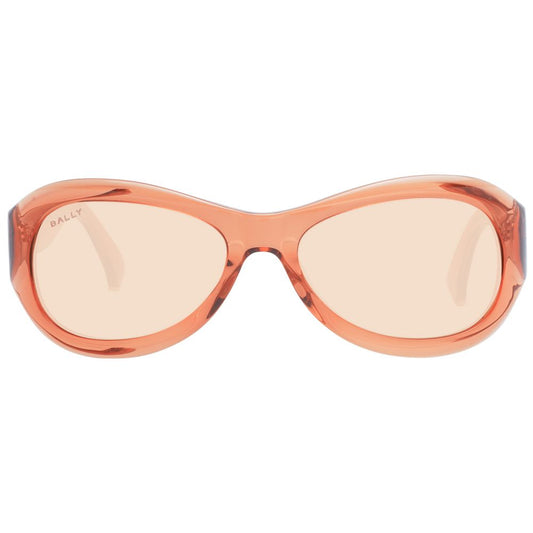 Braune Unisex-Sonnenbrille