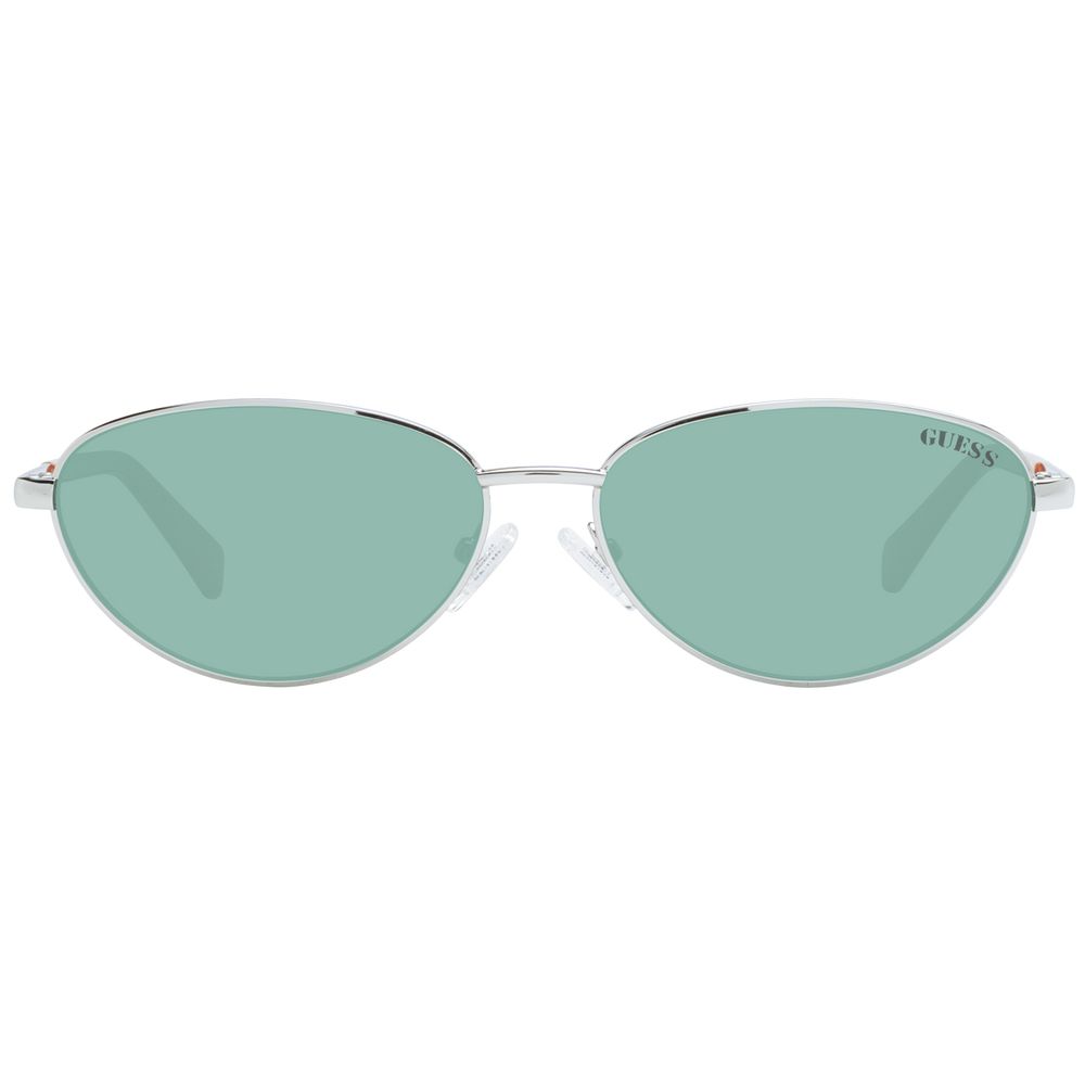 Silberne Unisex-Sonnenbrille