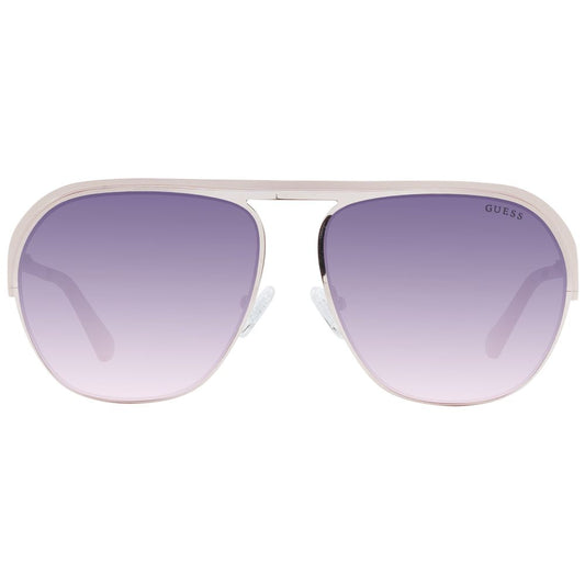 Roségoldene Unisex-Sonnenbrille