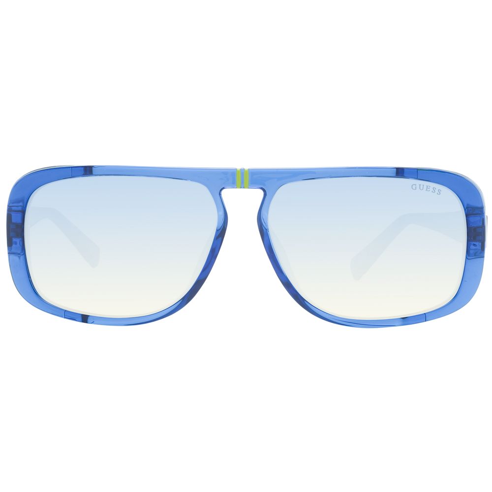 Blaue Herren Sonnenbrille