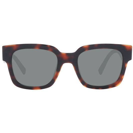 Braune Unisex-Sonnenbrille