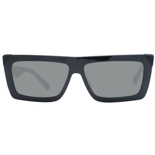 Schwarze Unisex-Sonnenbrille